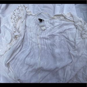 Forever 21 white cardigan. Lightweight.